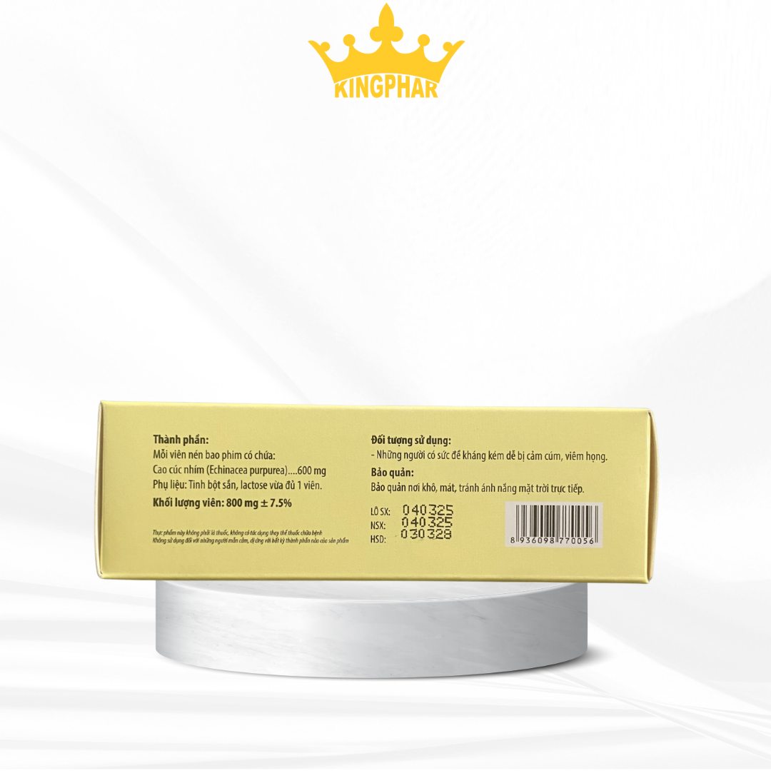 Thực phẩm bảo vệ sức khoẻ: ECHINA KINGPHAR (30v)